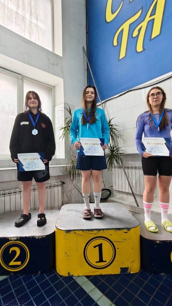 Спортсмени Академії спорту на чемпіонаті Одеської області з плавання у СДЮСШОР Динамо