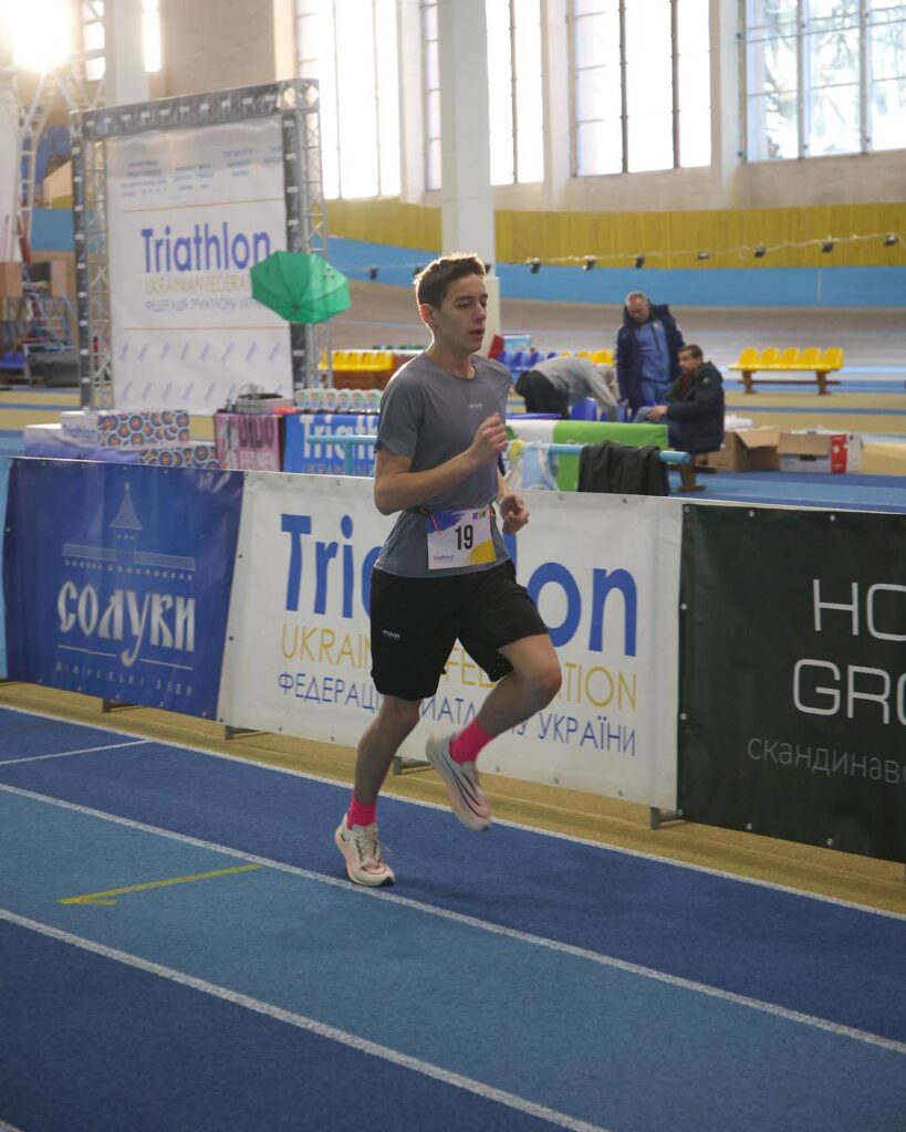 Награждение призеров детской триатлонной лиги Украины