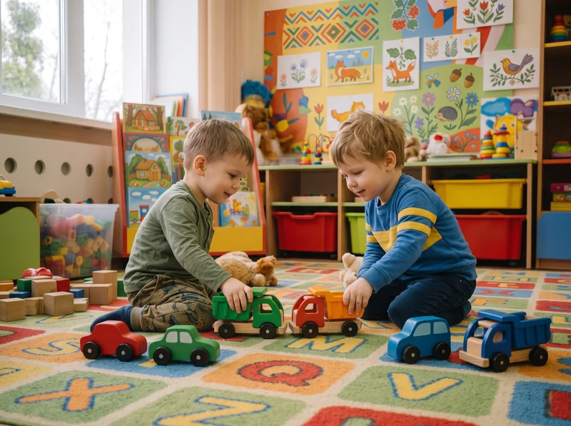 Соціалізація та спільні ігри малюків у групі